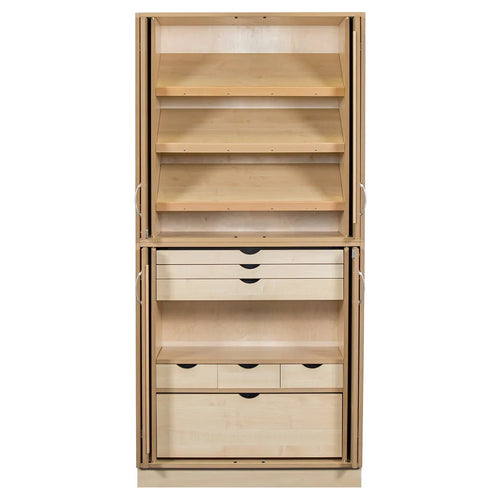 Sjöbergs Skåp 1, whiteboard-/björkdörrar