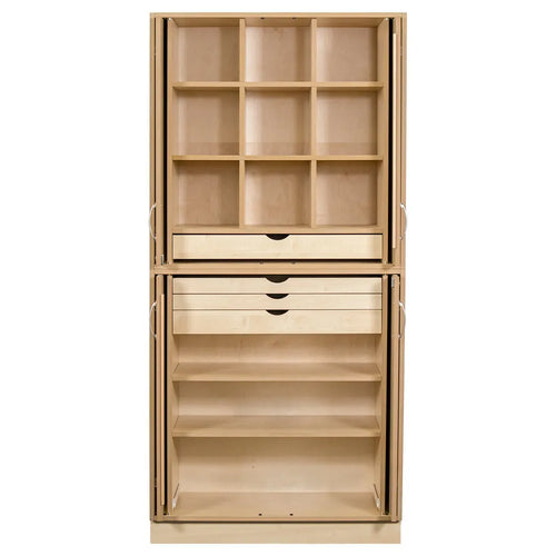 Sjöbergs Skåp 1, whiteboard-/björkdörrar