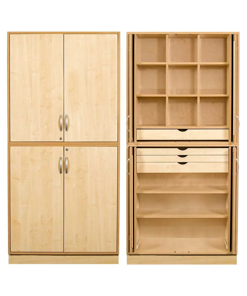 Sjöbergs Skåp 1, björkdörrar